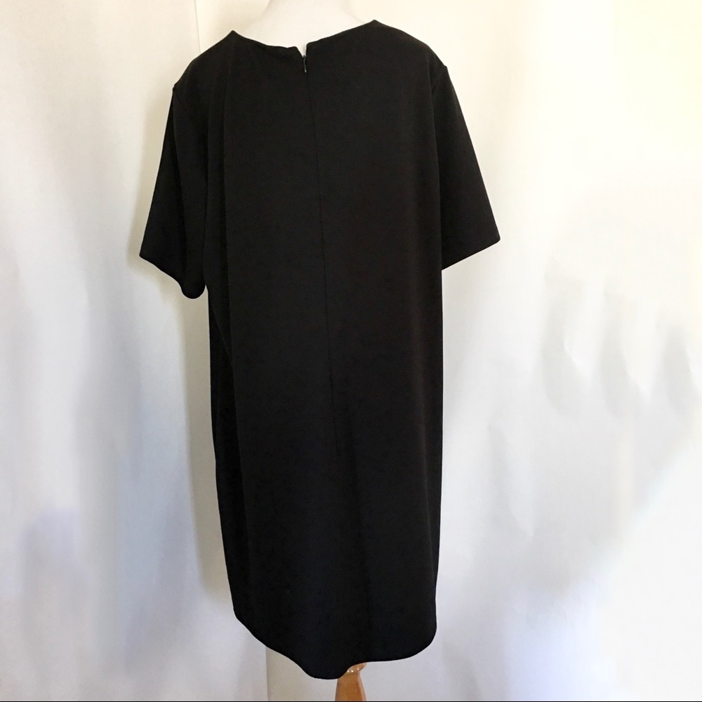Old Navy Black Short Sleeve Dress Sz XXL - Picture 5 of 6